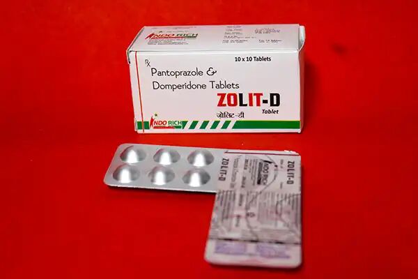 Indorich Therapeutics Pantoprazole And Domperidone Tablets, Packaging Type : Alu Alu
