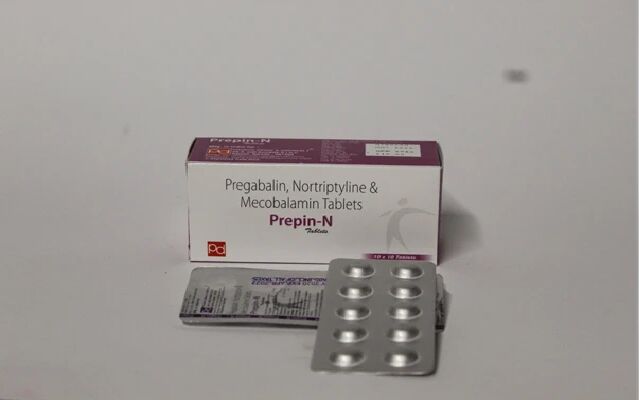 Pantoprazole, Nortriptyline And Mecobalamin Tablets