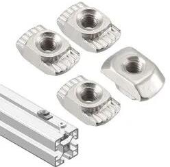 Ritika Ms T Slotted Nut, for Hardware Fitting, Size : Aluminium Profile 