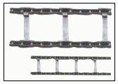 CONVEYOR CHAIN FOR ROAD CONSTRUCTION