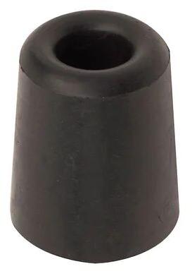 Black Round Rubber Buffer, for Industrial, Packaging Type : Box