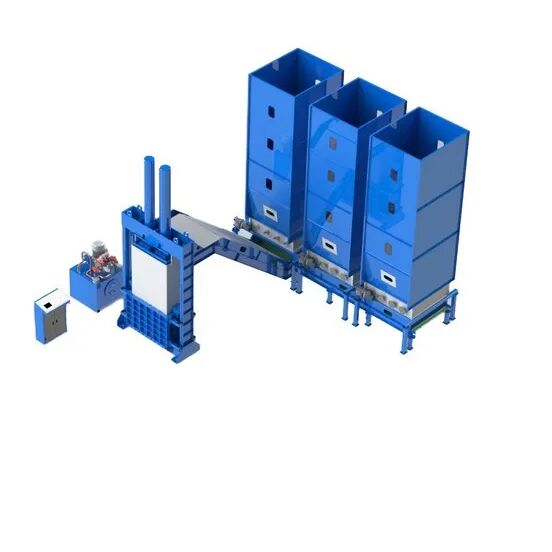 Automatic Hydraulic Baling Press