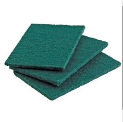 Sponge Scrub Pad, Color : Green