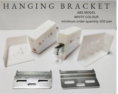 PVC Suspension Bracket, Color : White