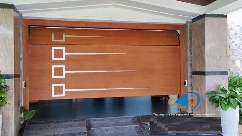 Steel Garage Door, Design : Customized