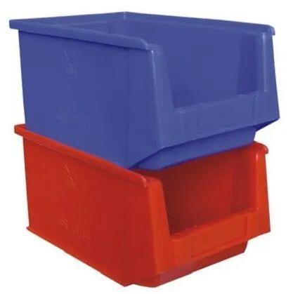 Plastic Material Handling Bin, Color : Blue