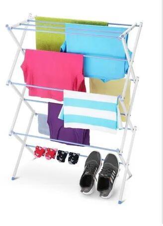 Cloth Drying Stand, Color : White