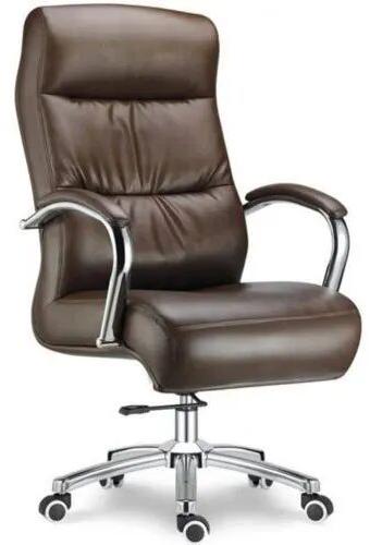 Synthetic Leather SS Executive Chair, Color : Brown