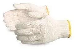 cotton knitted hand gloves