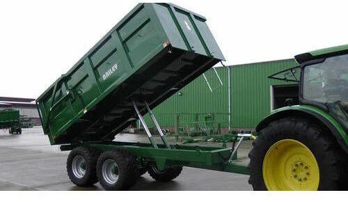Iron Hydraulic Trailers, Color : Green