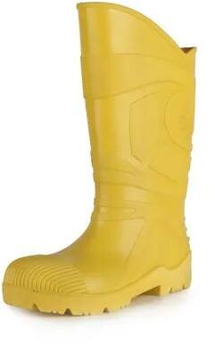 PVC Anti-Skid Yellow Gumboot, Size : 8