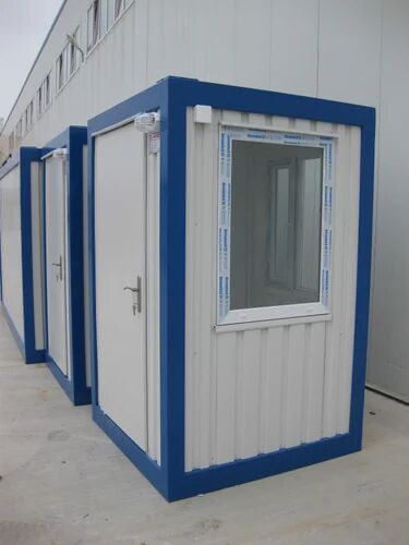 Portable security cabins, Feature : Eco Friendly, Easily Assembled, Glass, sound proof.