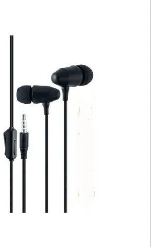 Black Wired Earphone