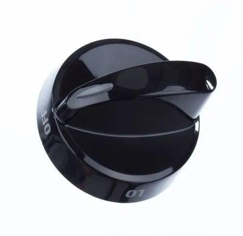 Round Plastic Stove Knob, Color : Black
