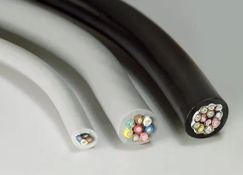 Copper TRS Rubber Cable, Color : Gray