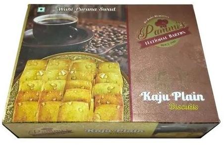 Pammis Kaju Plain Biscuits, Packaging Type : Box