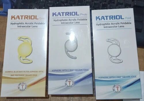 KATRIOL Hydrophobic Foldable Intraocular Lens, for Visual Needs