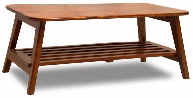 Wooden coffee table, Size : 90*50*45 cm