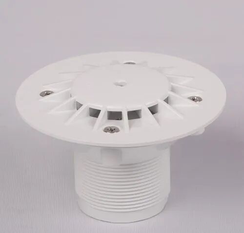 Plastic Swimming Pool Floor Inlet, Color : White