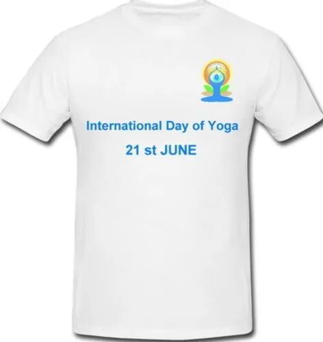 Yoga T Shirt, Color : White