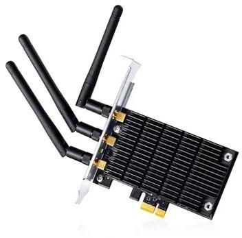 Black 2.4 ~ 2.4835 GHz Wireless PCI Express Adapter