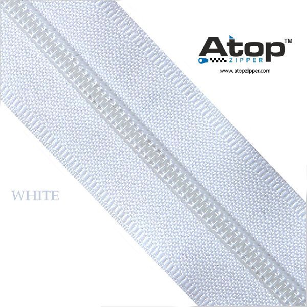 Plastic Polished Plain CFC Zipper Roll, Plastic Type : PET