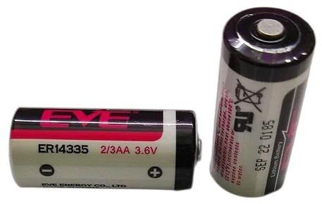 EVE lithium battery, Model Number : ER14335 2/3AA