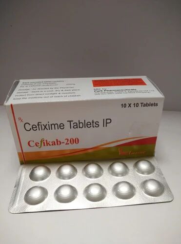 CEFIXIME TABLETS IP, Packaging Type : Box, Alu- Alu