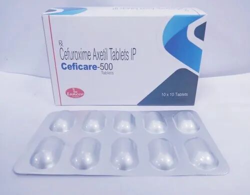 Cefuroxime Axetil Tablets IP, Packaging Type : ALU/ALU