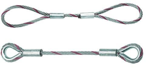Mild Steel Wire Rope Sling, Length : Upto 4 m