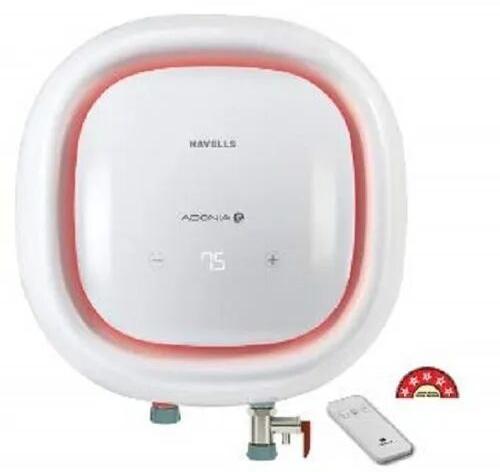 ABS Body Digital Water Heater, Color : White