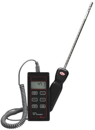 Hot Wire Digital Thermo Anemometer, Display Type : LCD Display