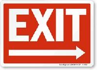 exit signs