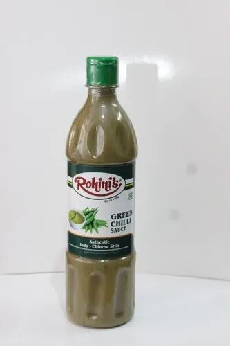 Green Chilli Sauce, for Topping, Accompaniment, Packaging Type : pet bottle