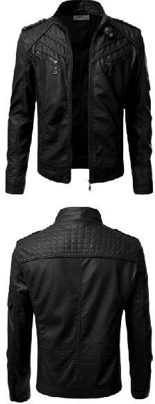 British Columbia Plain Mens Leather Jackets, Size : XL, XXL