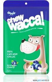 Drools Chew Wacca Blueberry Flavour Sticks 150 gms