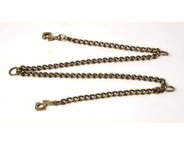 Kennel Coupling Chain Brass Extra Thick (T = 5mm)