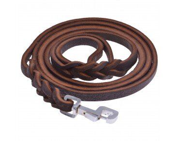 Kennel Short Leather Leash