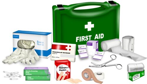 Plastic Medical First Aid Box, Color : white  