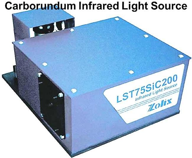 Carborundum Infrared Light Source