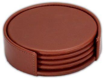 Leather Coaster Set