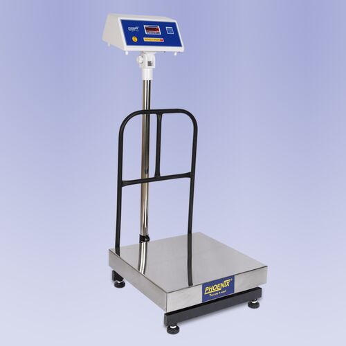 PHOENIX Stainless Steel Platform Weighing Scale, for Industrial, Capacity : Max 5000 kg