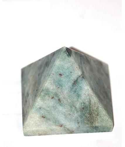 amazonite semi precious stone pyramid