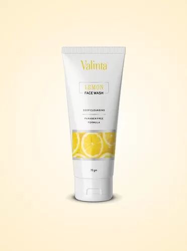 Valinta Lemon Face Wash, Packaging Size : 70 Gm