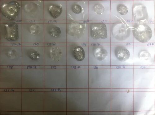 Plastic Acrylic Buttons, Packaging Type : Packet