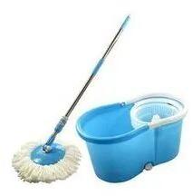 Blue Plastic Bucket Mop, for Household