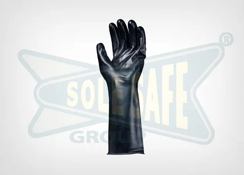 Butyl Hand Gloves, Size : Large