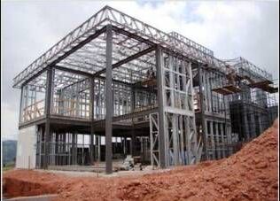 Steel structure frame, Color : Silver