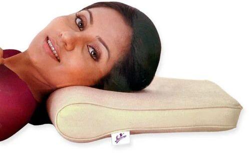 Cervical Pillow, Color : Cream