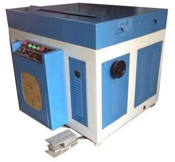 Aluminum Edge Squaring Machine, Color : Grey, Blue for Industrial